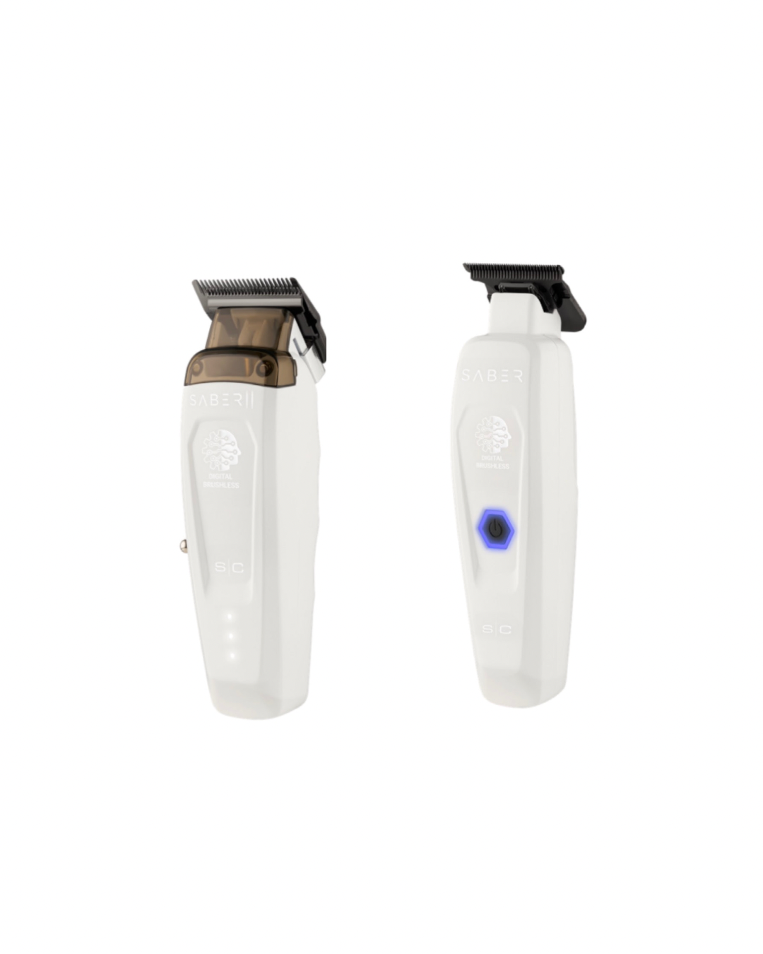 StyleCraft Limited Edition Saber II Cordless Digital Brushless Motor Combo White
