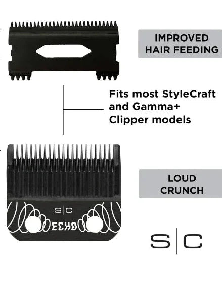 StyleCraft ECHO DLC Blade + DLC 2.0 Cutter Deep Tooth