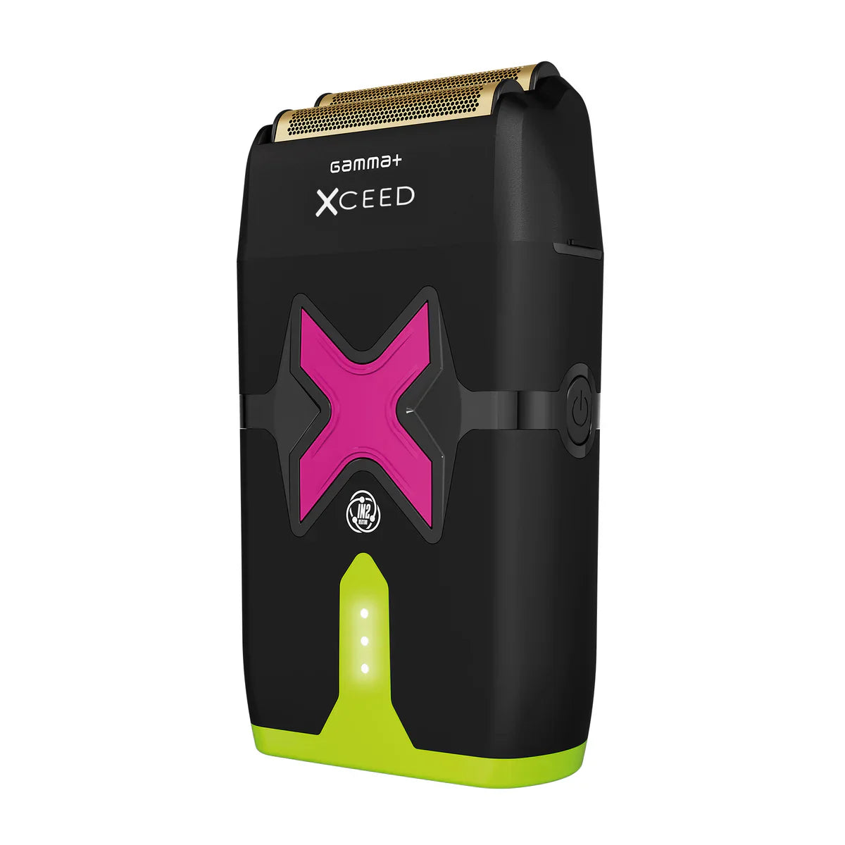 Gamma+ XCEED Professional IN2 Vector Motor Cordless Double Foil Shaver (GP803B)