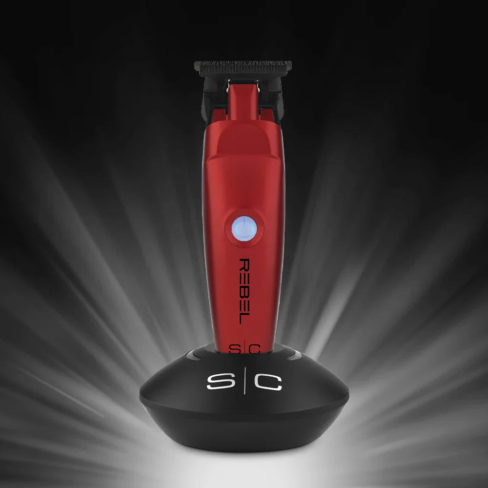 StyleCraft Super-Torque Modular Rebel Clipper & Trimmer Combo Set - Red