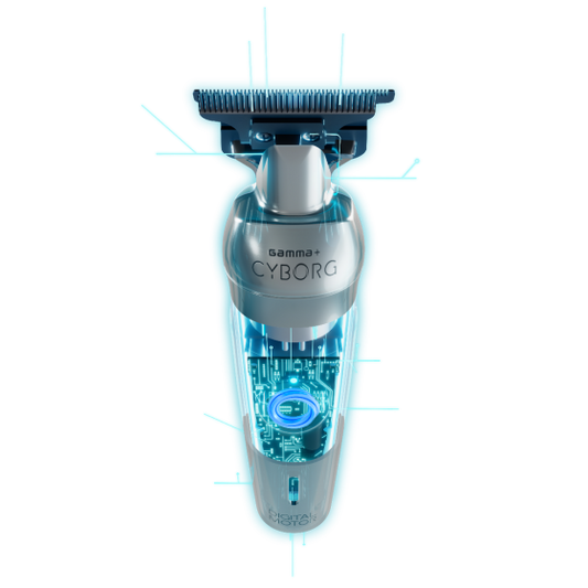 CYBORG PROFESSIONAL METAL HAIR TRIMMER WITH DIGITAL BRUSHLESS MOTOR